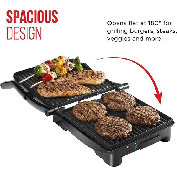シェフマン 電気グリル Chefman パニーニ ホットサンド 室内 バーベキュー