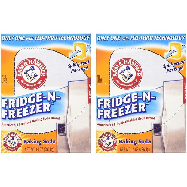 アーム&ハンマー 冷蔵庫&冷凍庫用消臭パック2個セット Arm & Hammer B00S056D9E 30日間有効