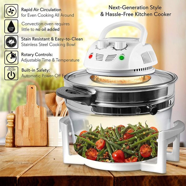 エアフライヤー Nutrichef PKAIRFR48.5 12L/1200W