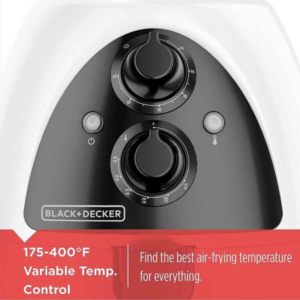 エアフライヤー BLACK+DECKER HF100WD Purify2リットル