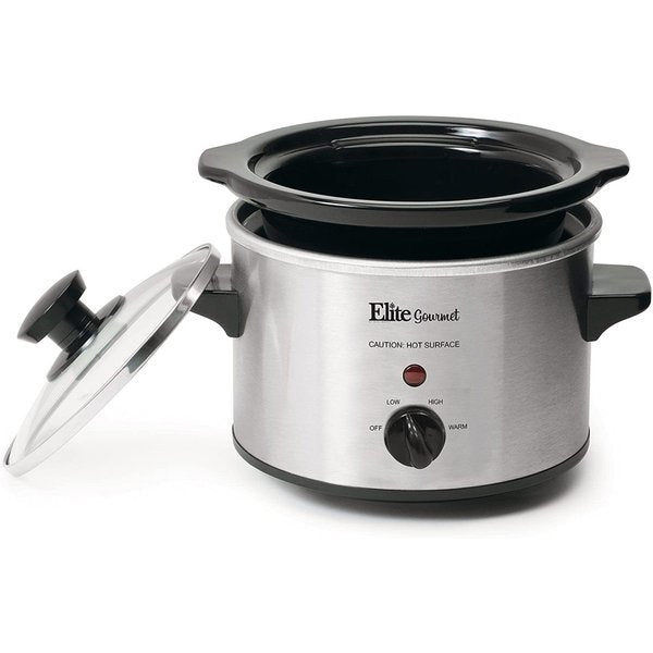 エリートグルメスロークッカー Elite Gourmet MST-250XS 電気 1.5qt ミニ