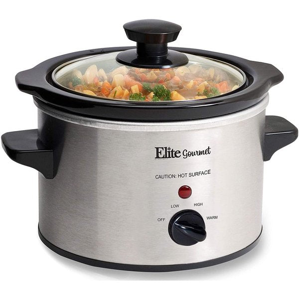 エリートグルメスロークッカー Elite Gourmet MST-250XS 電気 1.5qt ミニ