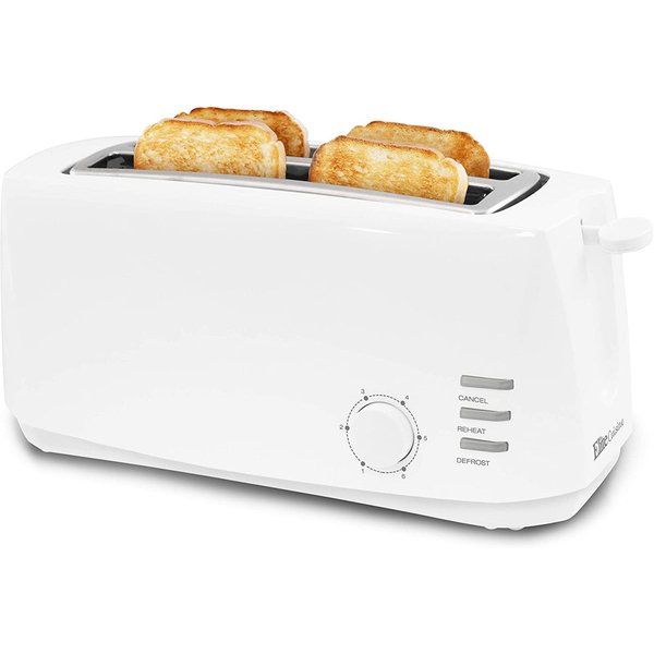 エリートクイジーン トースター EliteCuisine ECT-4829 トースト 4スライス容量