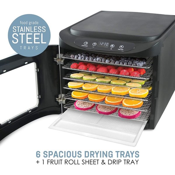 マキシマティック 食品乾燥機 Maxi-Matic EFD-313B 食品脱水機 6枚トレイ