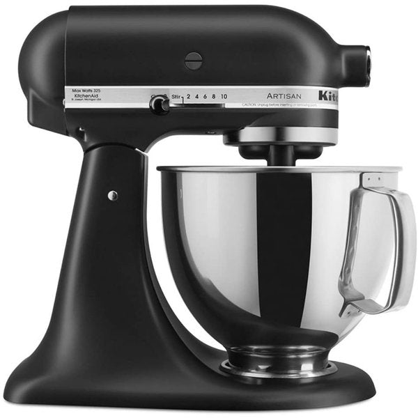 キッチンエイド スタンドミキサー KitchenAid KSM150PSBM 多機能 5クオート