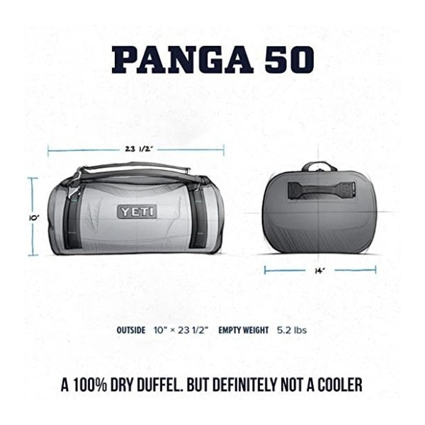 【YETI】Panga 50 完全防水 ドライバッグ Storm Gray