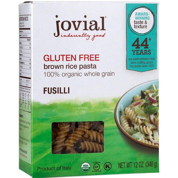 Jovial フジッリ グルテンフリーパスタ 12oz 食品