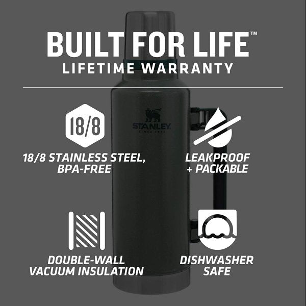 スタンレー 真空断熱ボトル 10-07934-001 Stanley ハンマートーングリーン