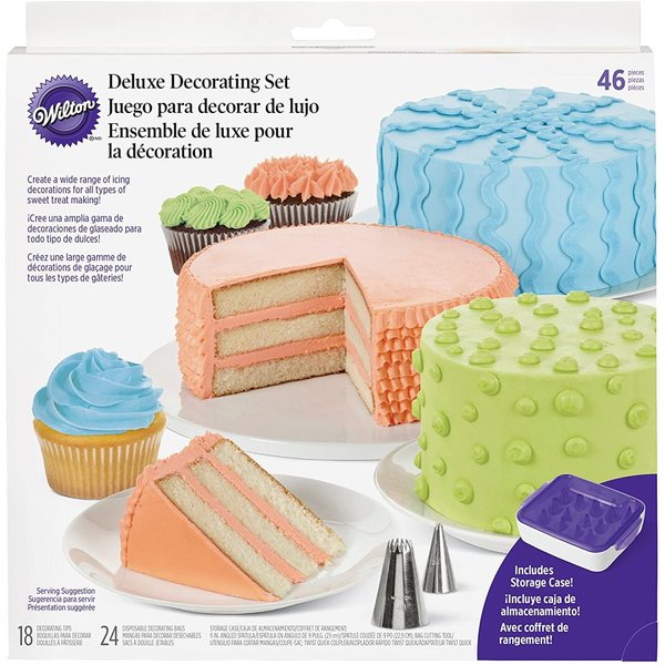 ウィルトン デラックスケーキデコレーションセット Wilton 46個ケーキ装飾用品
