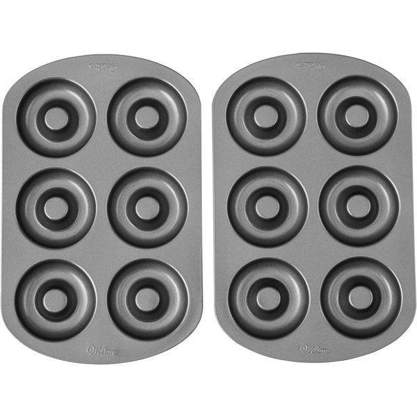 ウィルトン ノンスティック6空洞ドーナツベーキングパン Wilton 2個セット