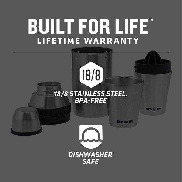 スタンリー カクテルシェイカーセット Stanley 10-02107-022 コンパクト収納