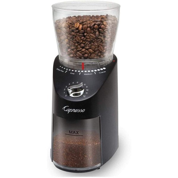 カプレッソ 電動コーヒーミル Capresso インフィニティプラスコニカルバリグラインダー