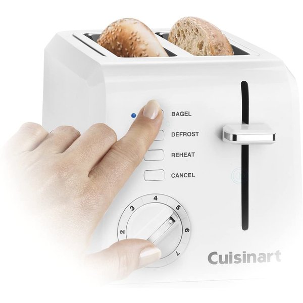 クイジナート スライス小型プラスチックトースター CUISINART CPT-122 コンパクト