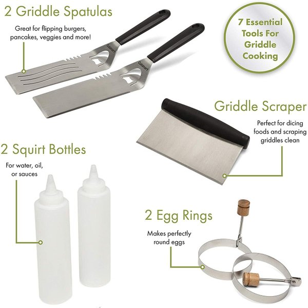 クイジナート 鉄板料理用ツールセット Cuisinart CGS-507 ツール7ピース