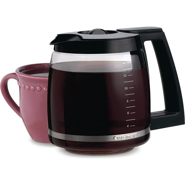 クイジナート 交換用ガラスカラフェ Cuisinart DCC-2200RC ブラック14カップ