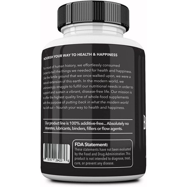 牧草肥育ビーフ内臓栄養カプセル Ancestral Supplements 180カプセル
