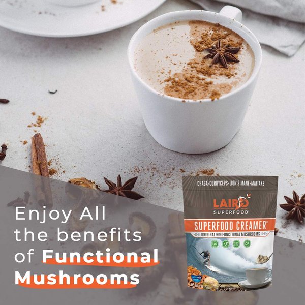 コーヒークリーマー Laird Superfood キノコ抽出成分