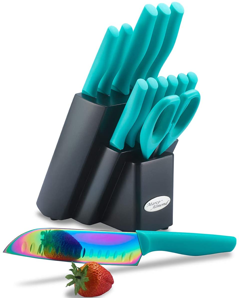 Marco Almond レインボーナイフセット 包丁セット Rainbow Titanium Knife Set マルコ アーモンド