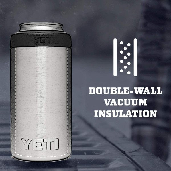 イエティ ランブラー 473ml コルスター ステンレススチール YETI 真空断熱 保冷缶ホルダー