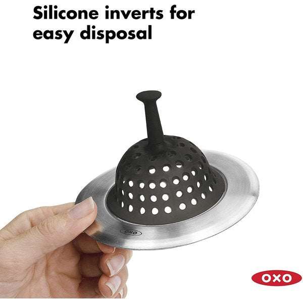 オクソー グッドグリップ シリコン シンクストレイナー OXO キッチン排水口用品