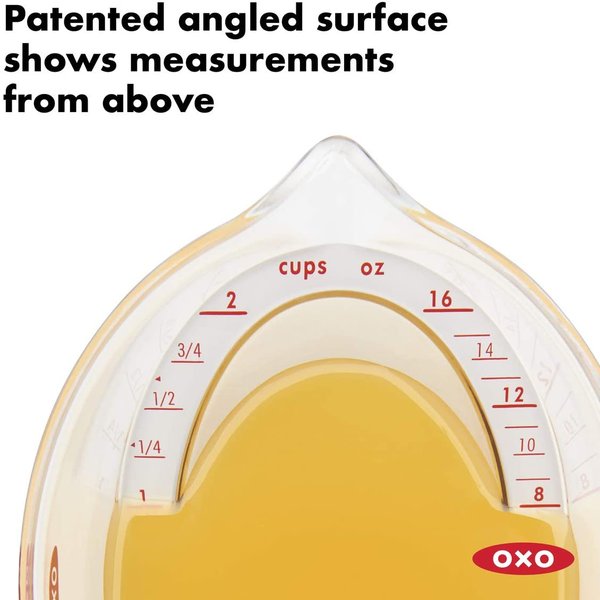 オクソー グッドグリップ 2カップ メジャリングカップ OXO 計量カップ クリア
