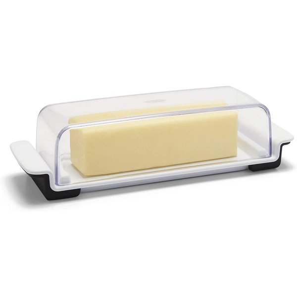 オクソー グッドグリップ バターディッシュ OXO バターケース 保存容器 ホワイト/クリア
