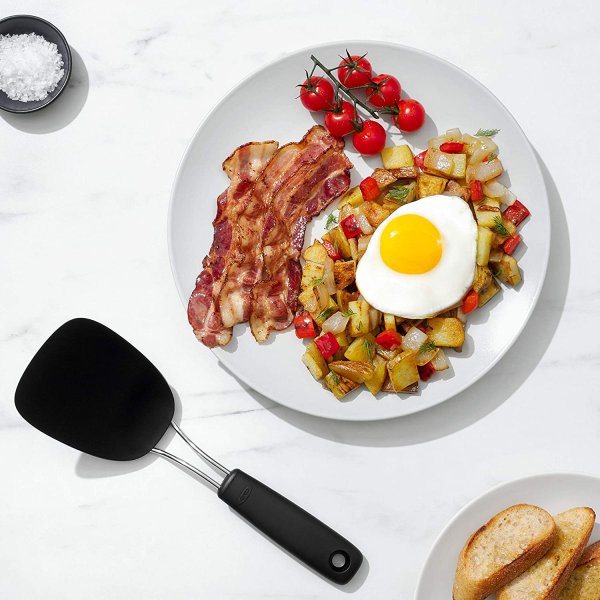 オクソー グッドグリップ ナイロン フレックスターナー OXO ブラック フライ返し