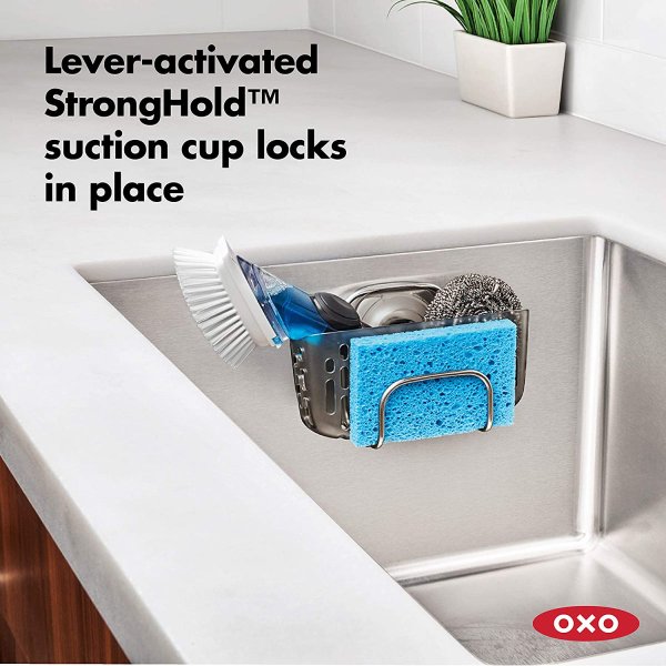 オクソー グッドグリップ ストロングホールド シンクキャディー OXO スポンジホルダー