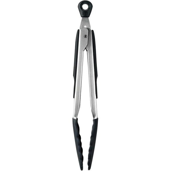 オクソー グッドグリップ 22.8センチ シリコンヘッドトング OXO ブラック