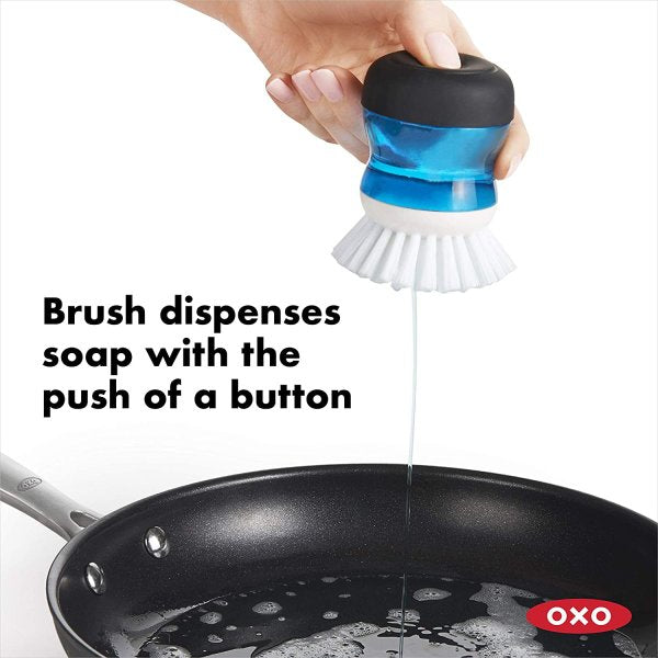 オクソー グッドグリップ パームブラシ&ストレージセット OXO ブラック 食器用ブラシ