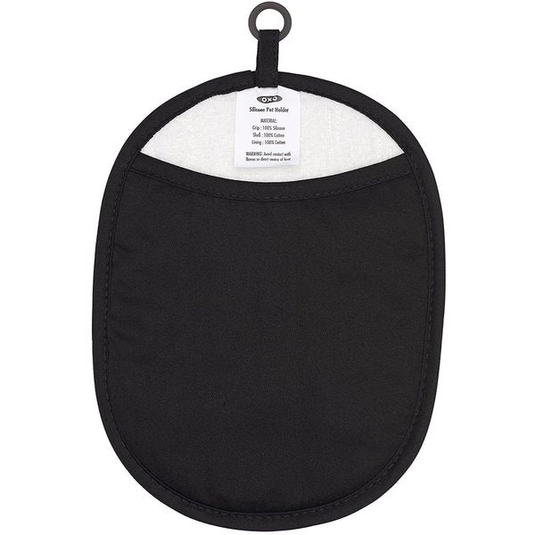 オクソー グッドグリップ シリコン ポットホルダー OXO ブラック 鍋つかみ