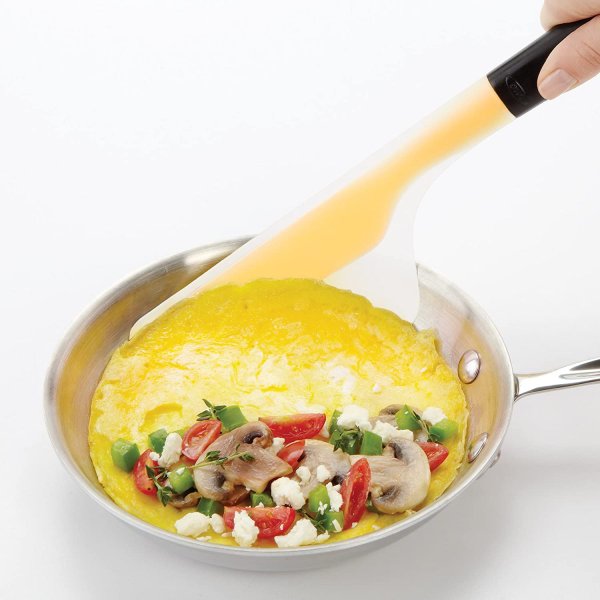オクソー グッドグリップ フリップ&フォールド オムレツターナー OXO シリコンフライ返し