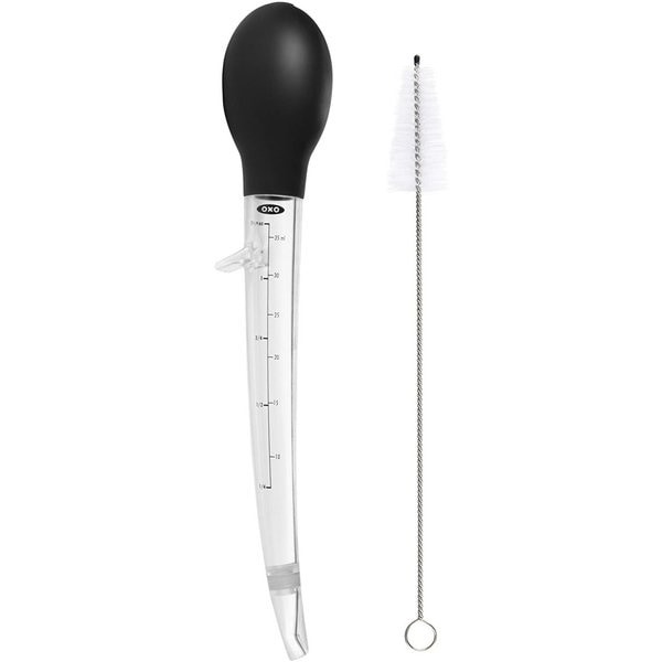 オクソー グッドグリップ ターキーバスター 掃除ブラシ付き OXO 肉インジェクター