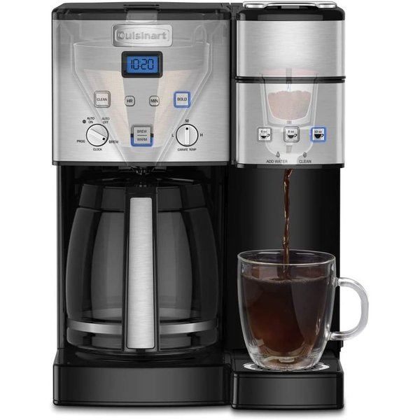 クイジナート 12カップコーヒーメーカー Cuisinart SS-15P1 シングルサーブ付き