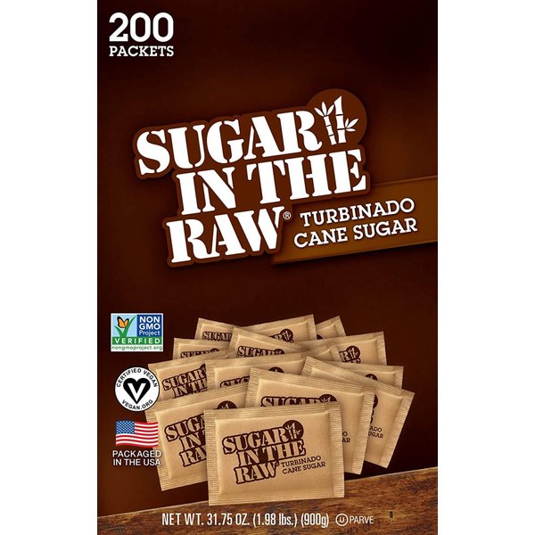 インザロウIn The Raw ブラウンシュガーパック 200パック 50319_EACH 砂糖