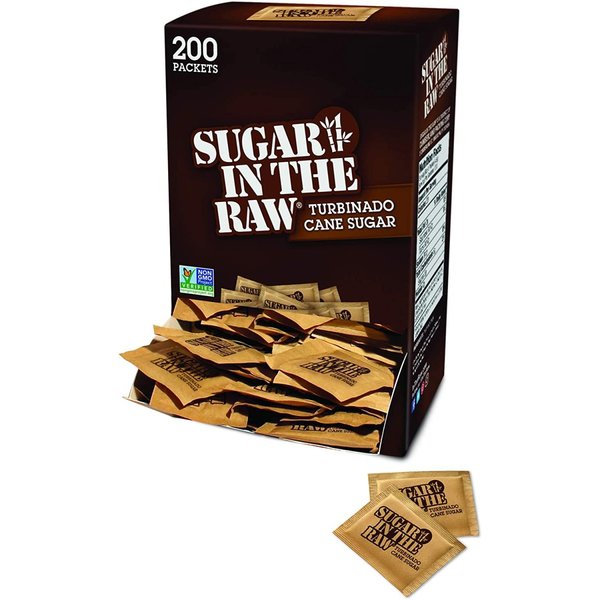 インザロウIn The Raw ブラウンシュガーパック 200パック 50319_EACH 砂糖