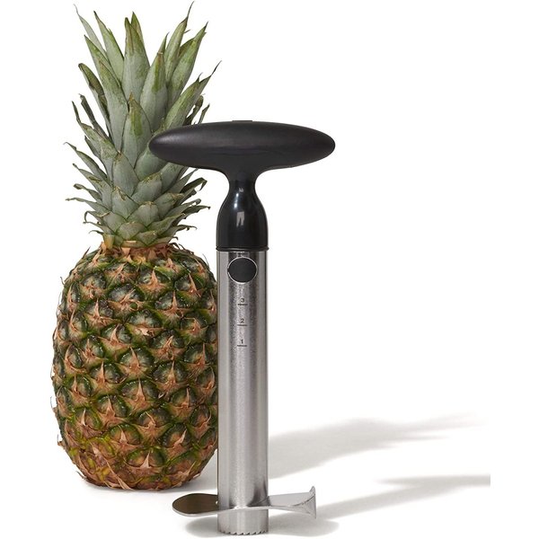パイナップル 芯抜き OXO オクソー ステンレススチール パイナップルコアラー&スライサー