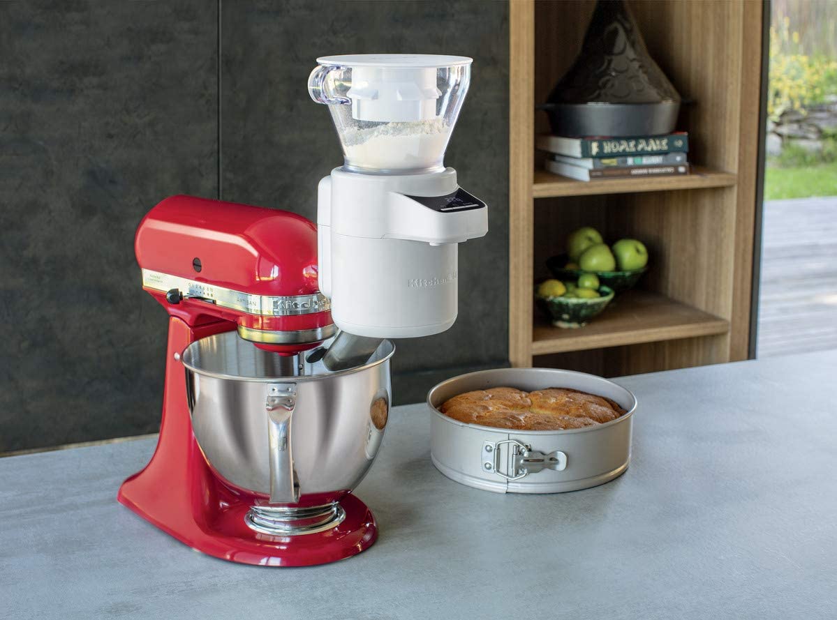 KitchenAid アタッチメント キッチンエイドふるい器&計量器 5KSMSFTA スタンドミキサー用