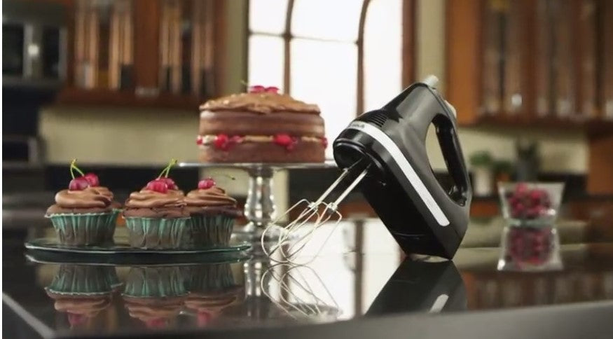 KitchenAid キッチンエイド ハンドミキサー 5速 KHM512OB オニキスブラック