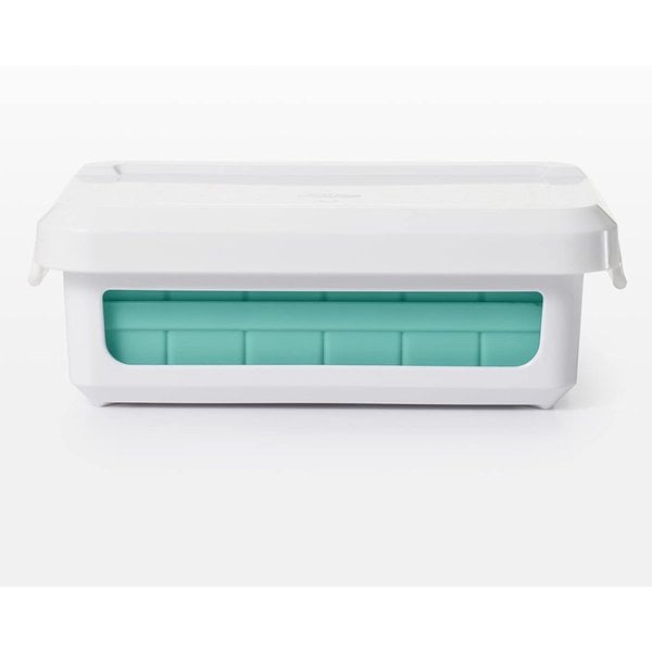 オクソー グッドグリップ シリコン スモールアイスキューブトレー OXO ライトブルー 製氷皿