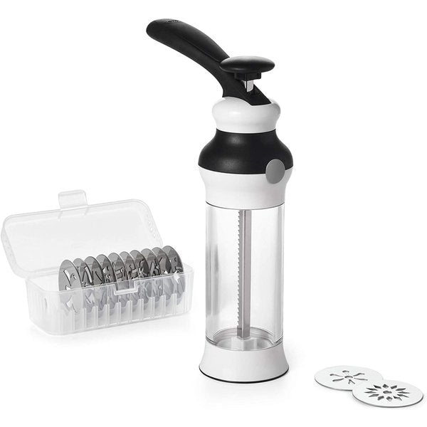 オクソー グッドグリップ クッキープレス OXO ステンレススチール型&収納ケース付き