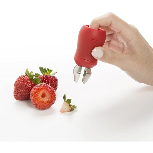 オクソー イージーリリース ストロベリーハラー OXO 11111900 ヘタ抜き レッド