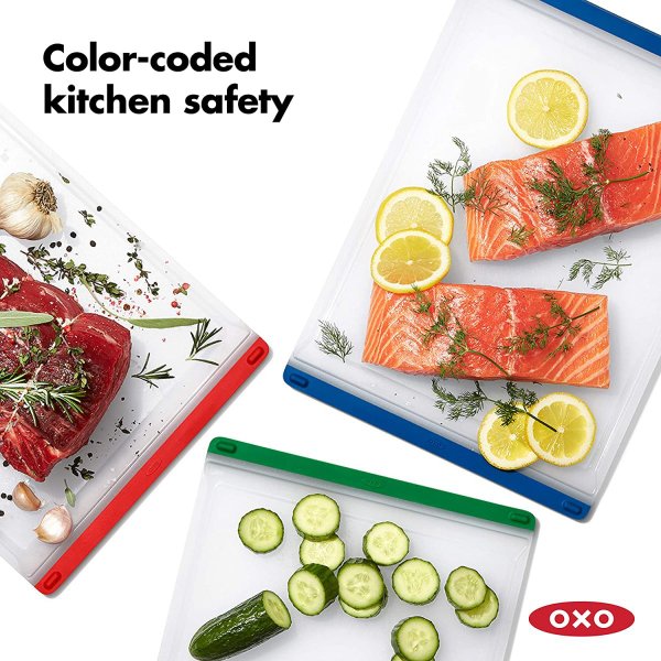 オクソー グッドグリップ カッティングボード 3枚セット OXO まな板 マルチカラー