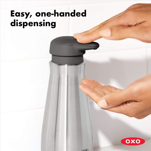 オクソー ステンレススチール ソープディスペンサー OXO 食器用洗剤ボトル