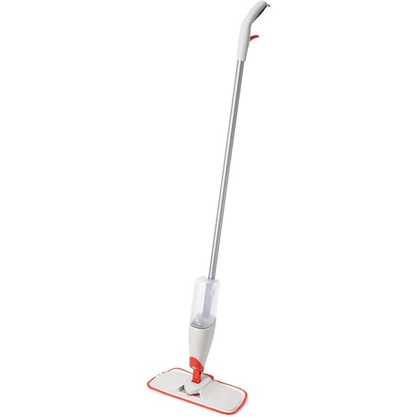 オクソー グッドグリップ マイクロファイバー スプレーモップ OXO スクラバー付き ホワイト