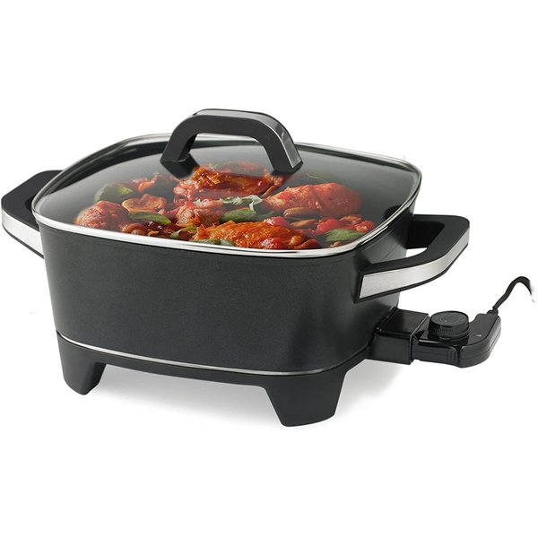 ネスコ エクストラディープ電気スキレット NESCO ES-12 ブラック