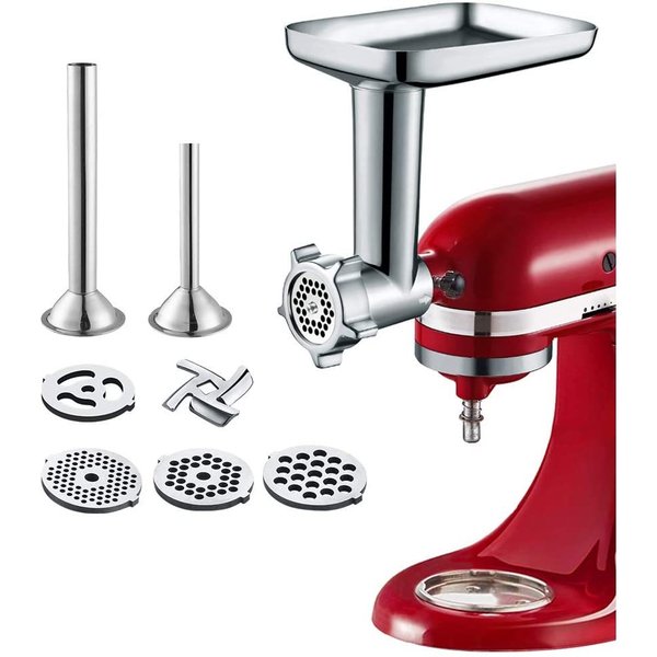フードミートグラインダーアタッチメント Gvode スタンドミキサー用 KitchenAid キッチンエイド対応