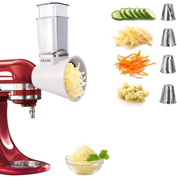 スライサー&シュレッダーアタッチメント Airpro スタンドミキサー用 KitchenAid キッチンエイド対応