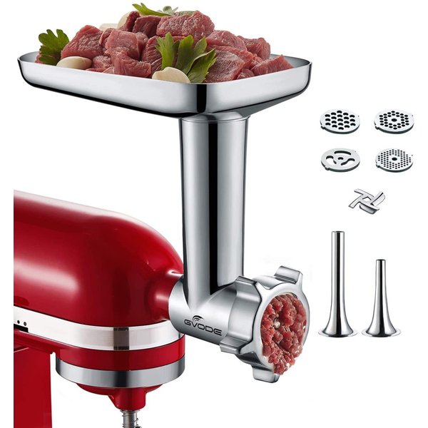 メタルフードグラインダーアタッチメント Gvode スタンドミキサー用 KitchenAid キッチンエイド対応