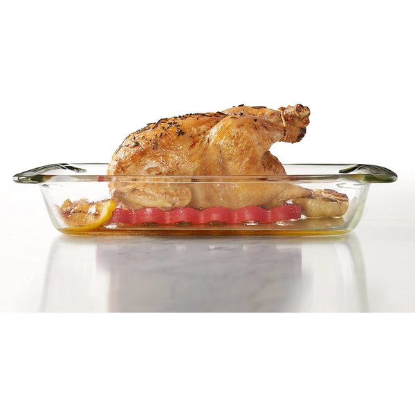 オクソー シリコン製 ロースティングラック 2個パック OXO レッド ローストラック